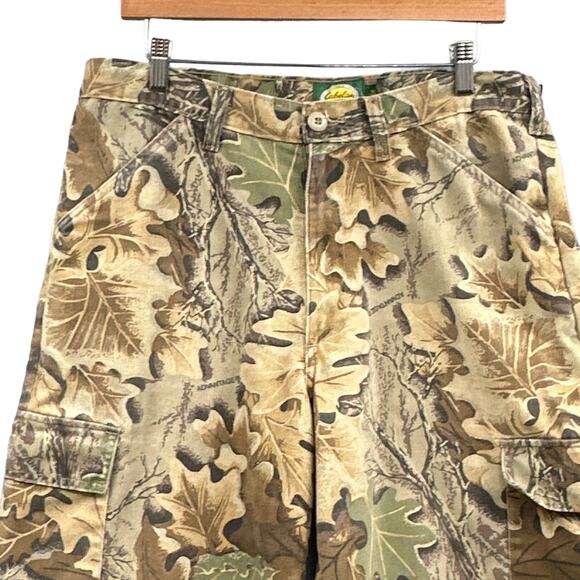 Cabelas Pants M Camo Cargo Hunting Outdoor Fishing Camping Hiking Utility Canvas - Picture 3 of 16